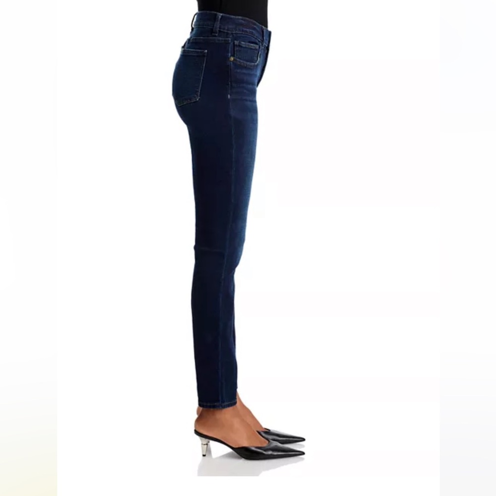 DL1961 Florence Instasculpt Smart Denim Mid Rise Skinny Jeans in Warner - Picture 4 of 14
